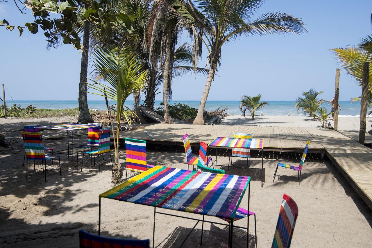 מלון Guachaca Costeno Beach Surf Camp מראה חיצוני תמונה